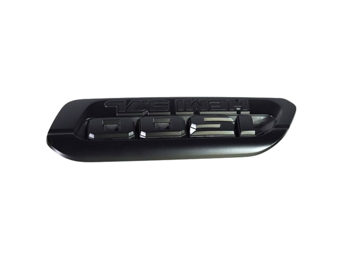 Genuine Mopar Ram Emblem Blacked Out Hood Badge Right Side ...